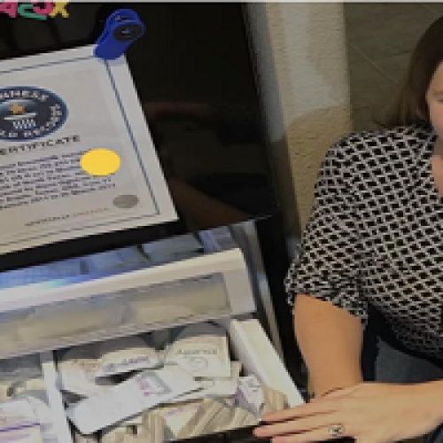TEXAS WOMAN SETS RECORD FOR DONATING ALMOST 700 GALLONS OF BREASTMILK