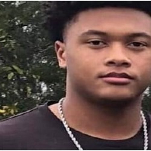YOUTH PULLS COUPLE AND DOG FROM PICKUP TRUCK SINKING IN FLOODWATERS