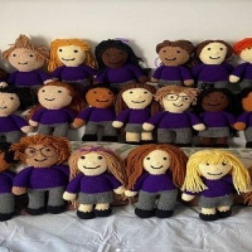 A STITCH OF LOVE: TEACHER CROCHETS MINI-ME DOLLS FOR HER STUDENTS