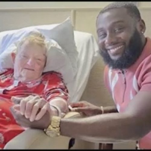 UPS DRIVER RESCUES COLLAPSED GRANDMOTHER, THEN DELIVERS TREATS WEEKLY TO HOSPITAL