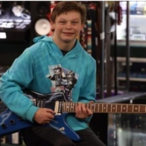 ANONYMOUS SHOPPER BUYS ICONIC PANTERA GUITAR FOR YOUNG ROCKER WHO ALWAYS CAME IN THE SHOP TO PLAY IT