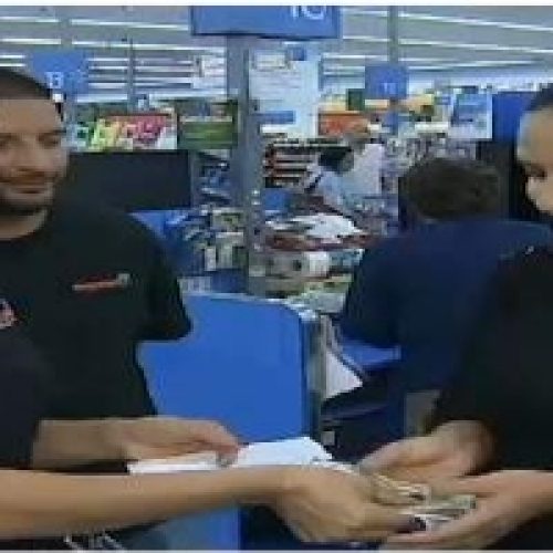 SHOPLIFTING MOM GIVEN MORE GROCERIES AND NEW JOB