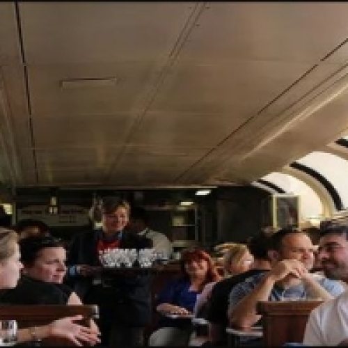 HOW A DELAYED TRAIN BECAME A WINE TASTING CELEBRATION