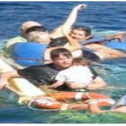 FAMILY RESCUED FROM SEAPLANE CRASH BY GROUP OF GOOD SAMARITANS