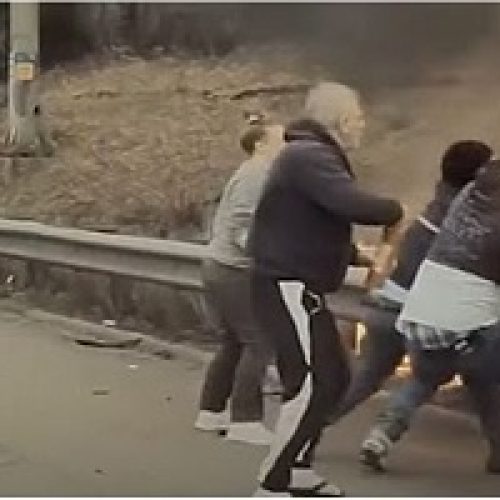 AGAINST ALL ODDS: GOOD SAMARITANS RESCUE DRIVER FROM FIERY WRECK